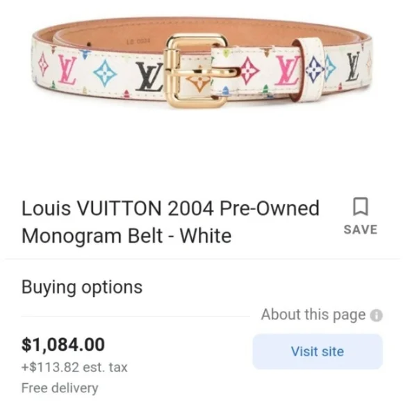 Louis Vuitton | Accessories | Louis Vuitton Preowned  display picture 1